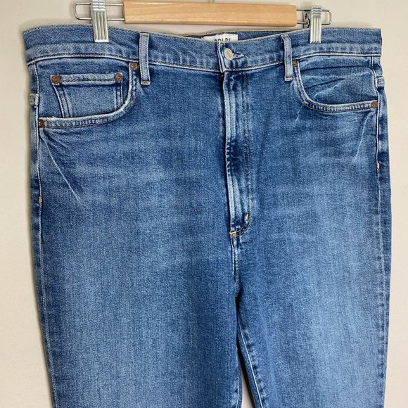 Agolde Blue Skinny Jeans - Picture 4 of 12